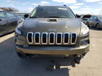 2016 Jeep Cherokee Sport Green vin: 1C4PJMAB3GW117890