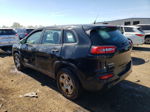 2014 Jeep Cherokee Sport Black vin: 1C4PJMAB5EW141976