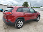 2014 Jeep Cherokee Sport Red vin: 1C4PJMAB5EW175335