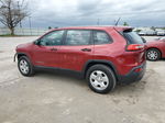 2014 Jeep Cherokee Sport Red vin: 1C4PJMAB5EW175335