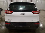 2014 Jeep Cherokee Sport White vin: 1C4PJMAB7EW233137