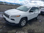 2016 Jeep Cherokee Sport Белый vin: 1C4PJMAB7GW162881