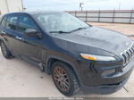 2014 Jeep Cherokee Sport Black vin: 1C4PJMAB8EW192680