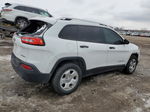 2015 Jeep Cherokee Sport White vin: 1C4PJMAB8FW500822