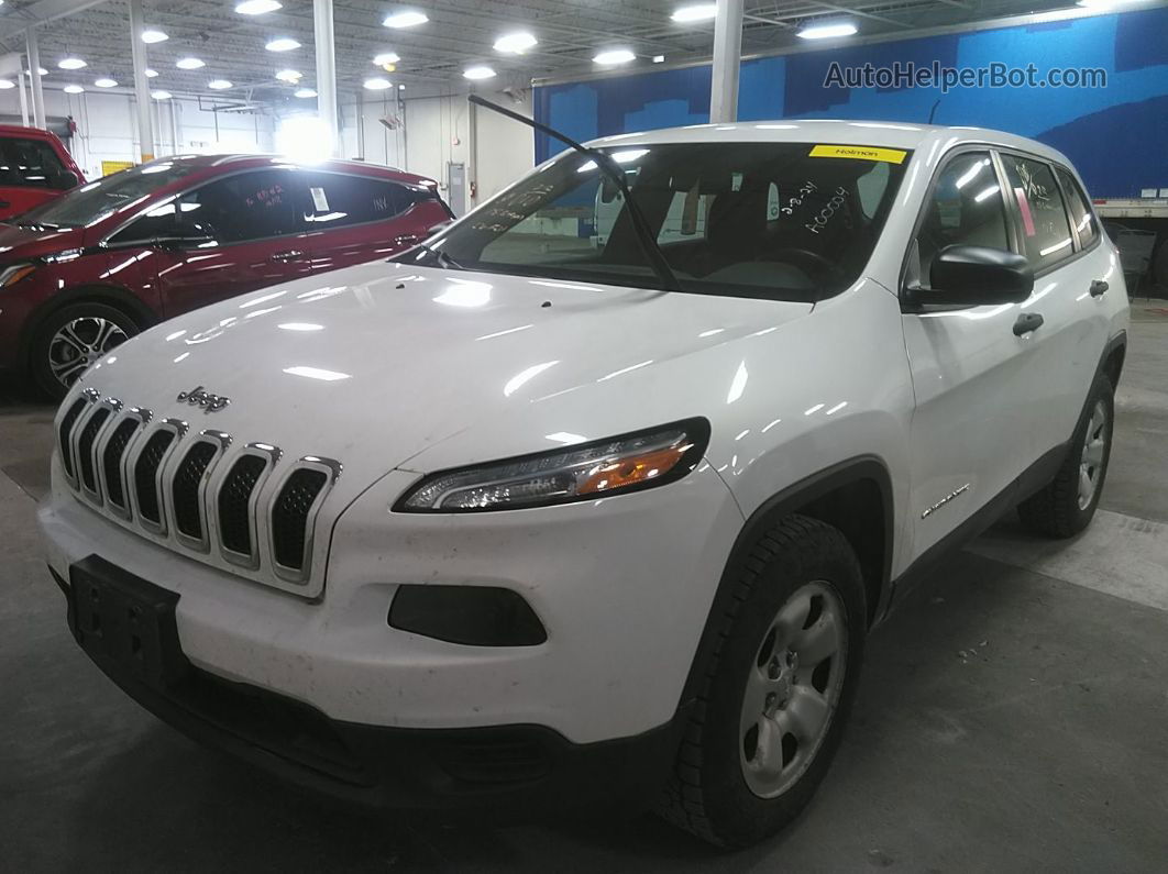 2016 Jeep Cherokee Sport vin: 1C4PJMAB8GW186557