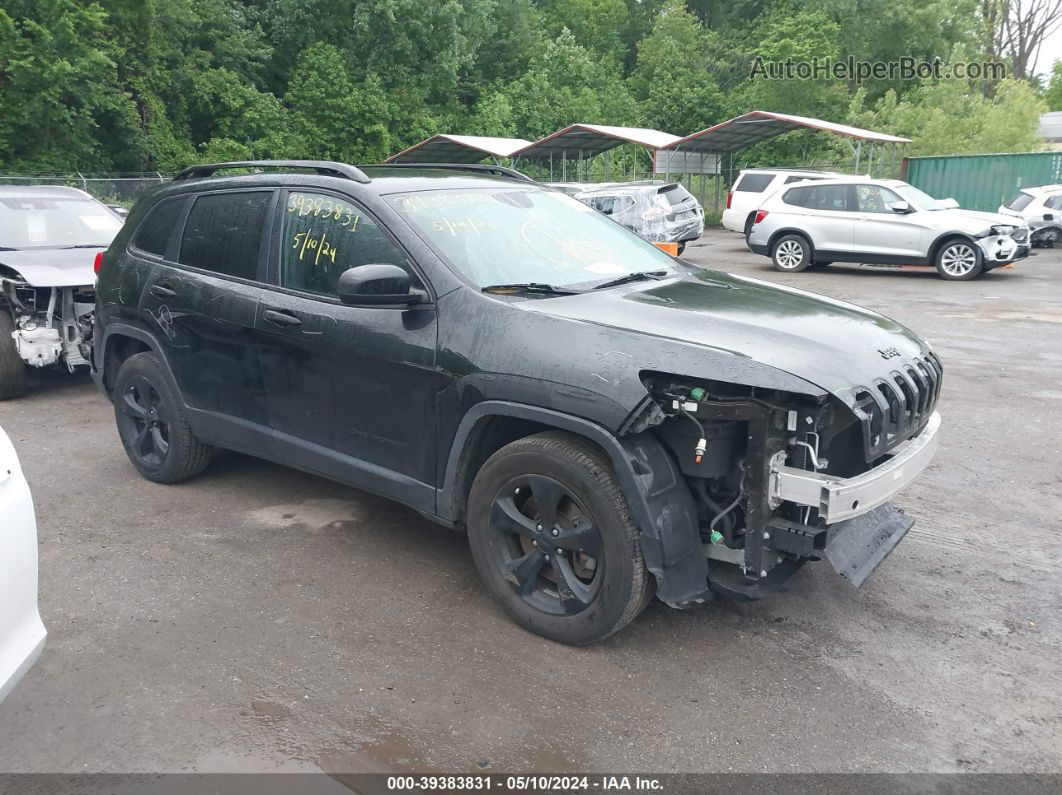 2016 Jeep Cherokee Altitude Black vin: 1C4PJMAB9GW332786