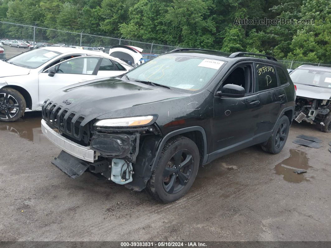 2016 Jeep Cherokee Altitude Черный vin: 1C4PJMAB9GW332786