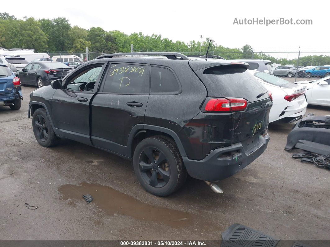 2016 Jeep Cherokee Altitude Черный vin: 1C4PJMAB9GW332786