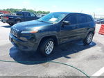 2014 Jeep Cherokee Sport Black vin: 1C4PJMABXEW166162