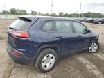 2014 Jeep Cherokee Sport Blue vin: 1C4PJMABXEW216879