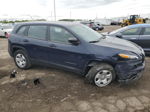 2014 Jeep Cherokee Sport Синий vin: 1C4PJMABXEW216879