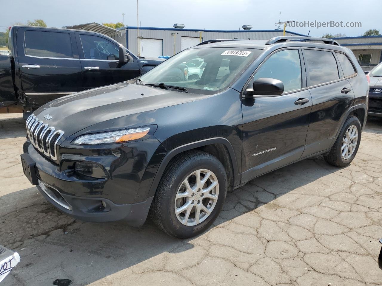 2016 Jeep Cherokee Sport Черный vin: 1C4PJMABXGW205187