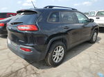 2016 Jeep Cherokee Sport Black vin: 1C4PJMABXGW205187