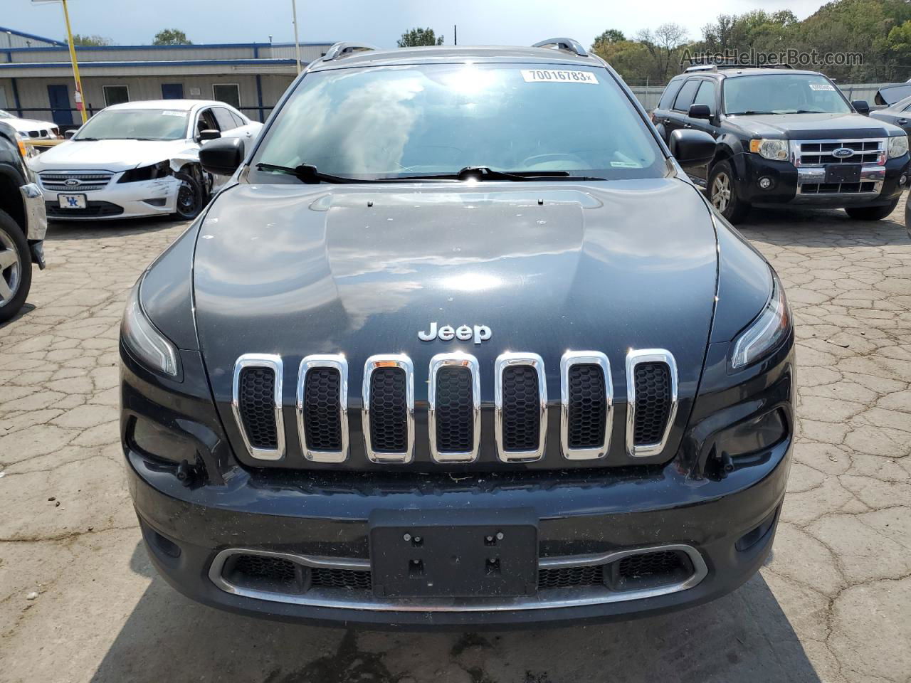 2016 Jeep Cherokee Sport Black vin: 1C4PJMABXGW205187