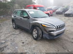 2016 Jeep Cherokee Sport Gray vin: 1C4PJMABXGW238853