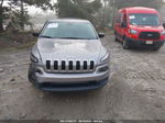 2016 Jeep Cherokee Sport Серый vin: 1C4PJMABXGW238853