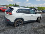 2016 Jeep Cherokee Sport White vin: 1C4PJMAS1GW322155