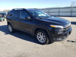 2016 Jeep Cherokee Sport Black vin: 1C4PJMAS4GW269001