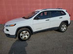 2014 Jeep Cherokee Sport White vin: 1C4PJMAS7EW272570