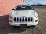 2014 Jeep Cherokee Sport White vin: 1C4PJMAS7EW272570