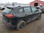 2014 Jeep Cherokee Sport Black vin: 1C4PJMAS7EW322206