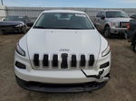 2014 Jeep Cherokee Sport White vin: 1C4PJMAS8EW115839