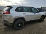 2014 Jeep Cherokee Sport White vin: 1C4PJMAS8EW115839