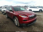 2016 Jeep Cherokee Sport Red vin: 1C4PJMAS9GW209294