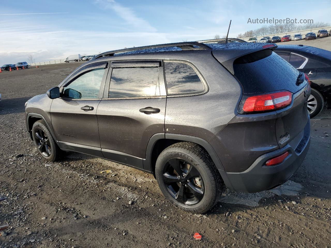 2016 Jeep Cherokee Sport Gray vin: 1C4PJMAS9GW316989