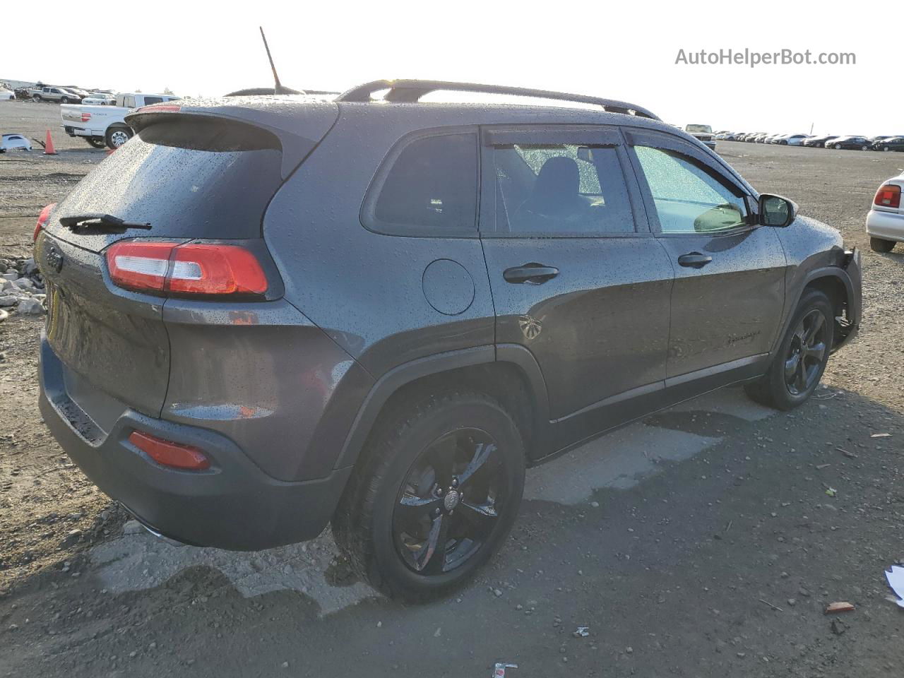 2016 Jeep Cherokee Sport Gray vin: 1C4PJMAS9GW316989