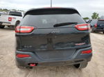 2015 Jeep Cherokee Trailhawk Black vin: 1C4PJMBB1FW571018