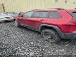 2015 Jeep Cherokee Trailhawk Red vin: 1C4PJMBB4FW615805