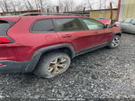 2015 Jeep Cherokee Trailhawk Red vin: 1C4PJMBB4FW615805