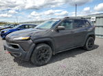 2015 Jeep Cherokee Trailhawk Charcoal vin: 1C4PJMBB5FW591854