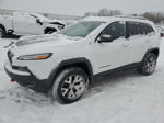 2015 Jeep Cherokee Trailhawk White vin: 1C4PJMBB7FW550982