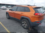 2016 Jeep Cherokee Trailhawk Orange vin: 1C4PJMBB8GW277701