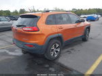 2016 Jeep Cherokee Trailhawk Orange vin: 1C4PJMBB8GW277701