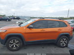 2016 Jeep Cherokee Trailhawk Orange vin: 1C4PJMBB8GW277701