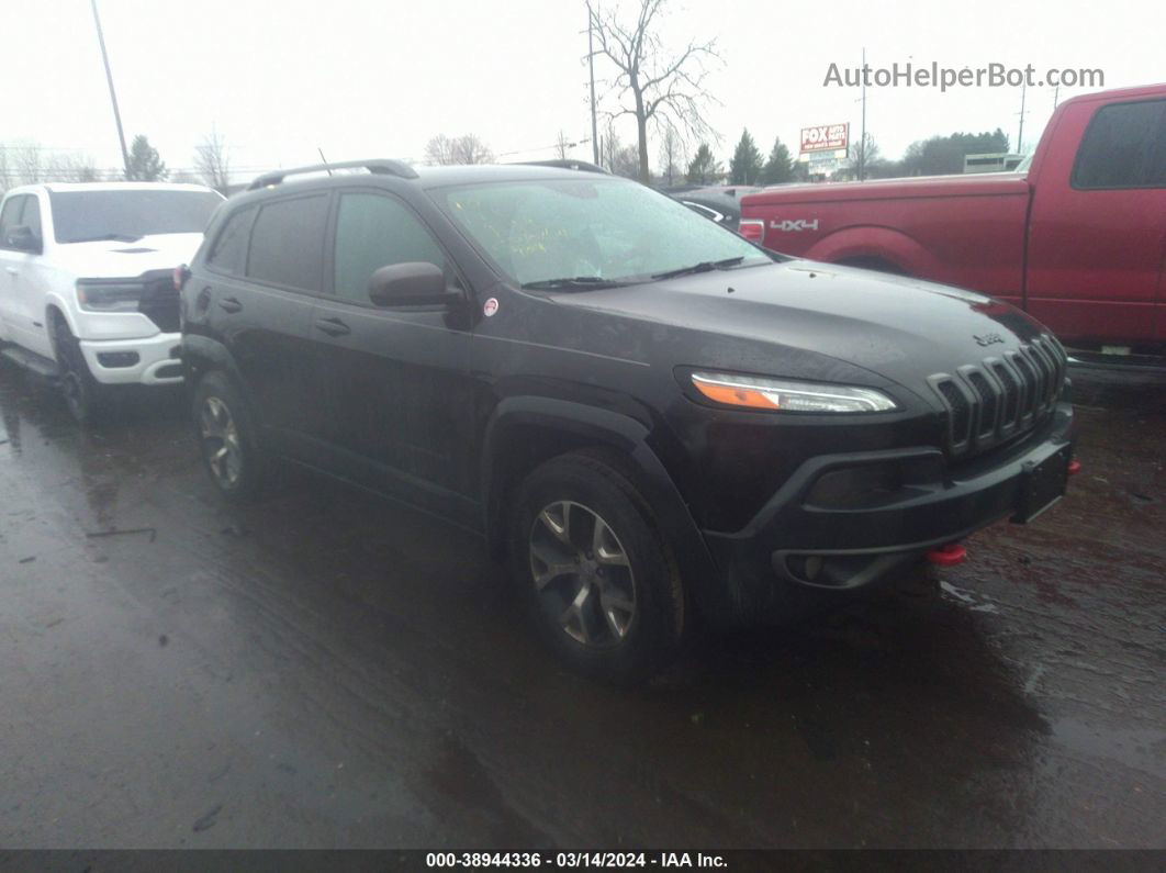 2014 Jeep Cherokee Trailhawk Черный vin: 1C4PJMBB9EW131966