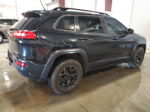 2015 Jeep Cherokee Trailhawk Black vin: 1C4PJMBB9FW615895