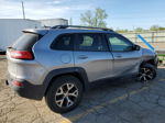 2014 Jeep Cherokee Trailhawk Silver vin: 1C4PJMBBXEW180786