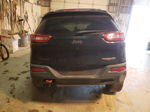 2015 Jeep Cherokee Trailhawk Black vin: 1C4PJMBBXFW545890