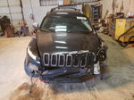 2015 Jeep Cherokee Trailhawk Black vin: 1C4PJMBBXFW545890