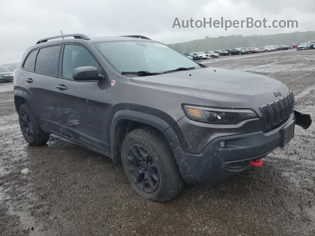 2019 Jeep Cherokee Trailhawk Угольный vin: 1C4PJMBN0KD258302