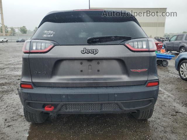 2019 Jeep Cherokee Trailhawk Угольный vin: 1C4PJMBN0KD258302