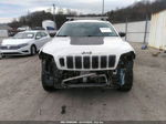 2019 Jeep Cherokee Trailhawk 4x4 White vin: 1C4PJMBN1KD261371