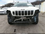 2019 Jeep Cherokee Trailhawk 4x4 White vin: 1C4PJMBN1KD261371