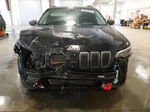 2019 Jeep Cherokee Trailhawk Black vin: 1C4PJMBN3KD207652