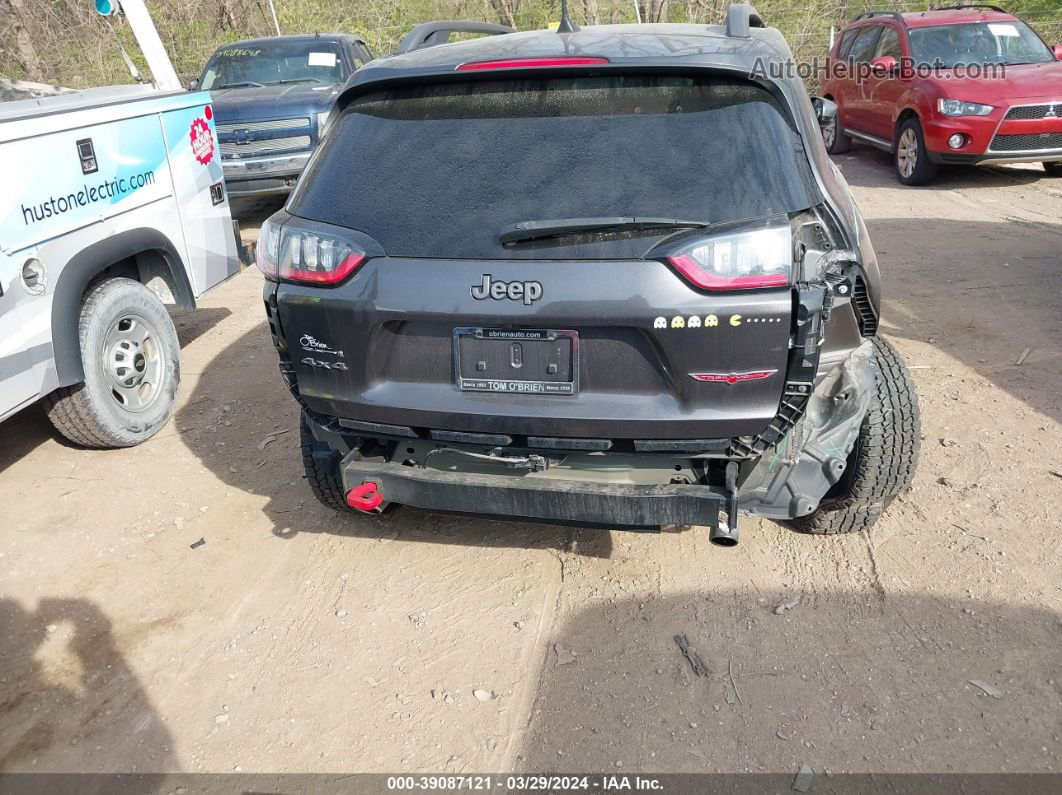 2019 Jeep Cherokee Trailhawk 4x4 Серый vin: 1C4PJMBN8KD486872