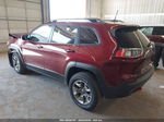 2019 Jeep Cherokee Trailhawk 4x4 Red vin: 1C4PJMBN8KD487486